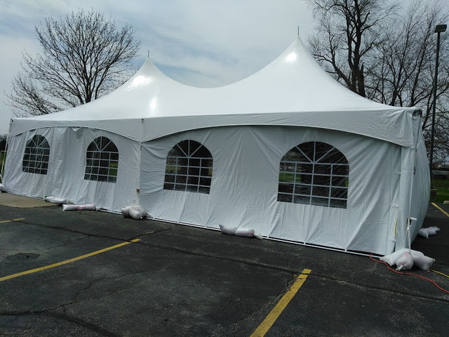 20x40 High Peak Tent With Sidewalls 20x40 High Peak Tent With Sidewalls